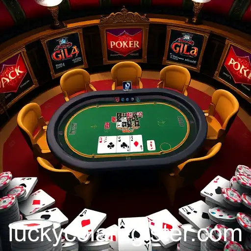 Exploring the Thrill of Poker Rooms on LuckyCola